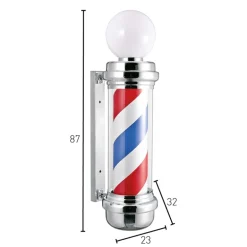 BARBER POLE BIG LIGHT (87X23X32)