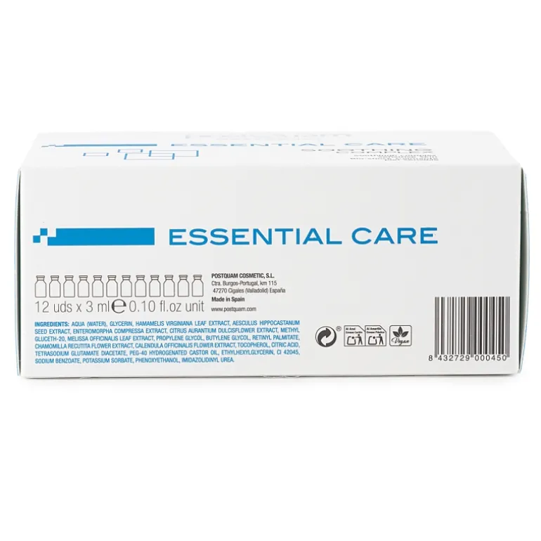 BIO SHOCK CALMANTE PIELES SENSIBLES 12x3 ML.