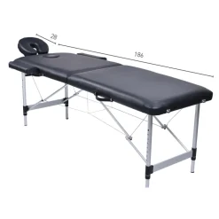 CAMILLA MALETIN ALUMINIO 2 CUERPOS NEGRA 186X60