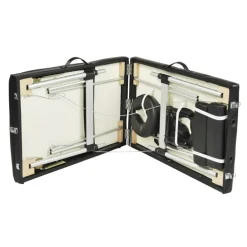 CAMILLA MALETIN ALUMINIO 3 CUERPOS NEGRA 186X60