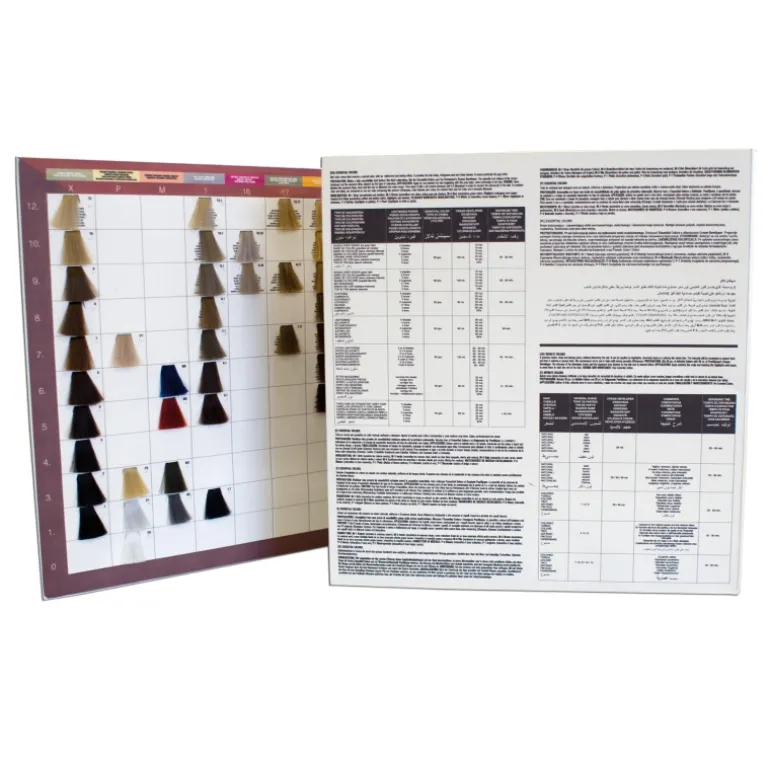 CARTA DE COLOR 107 TONOS