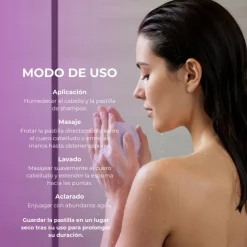 CHAMPÚ SÓLIDO SIN SLS PASSION FRUIT 58 GR.