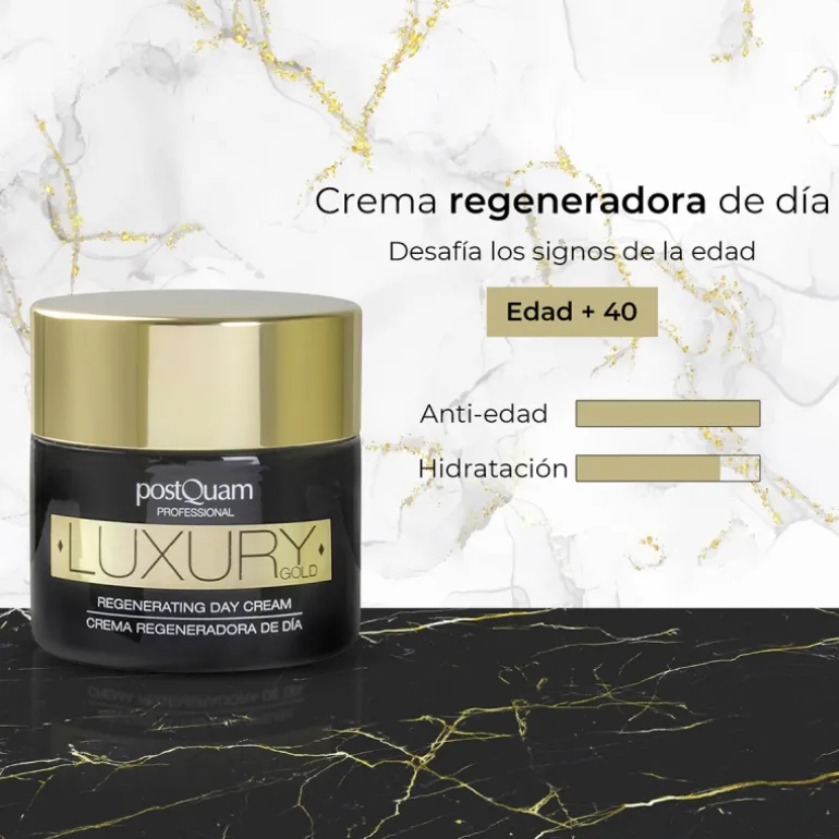 CREMA HIDRATANTE DE DÍA LUXURY GOLD 50ML