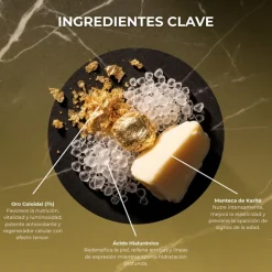 CREMA REGENERADORA DE NOCHE LUXURY GOLD 50ML