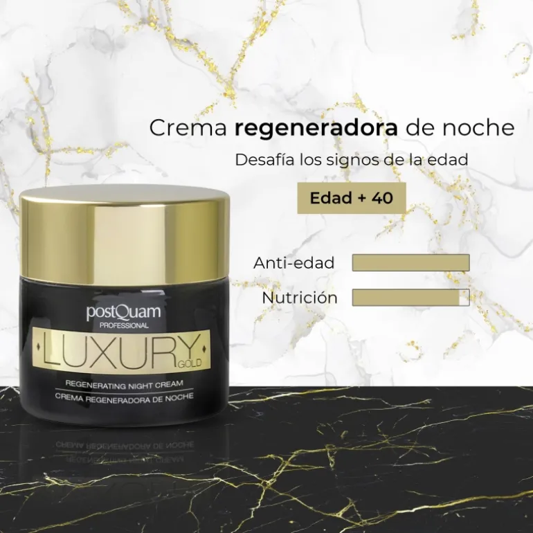 CREMA REGENERADORA DE NOCHE LUXURY GOLD 50ML