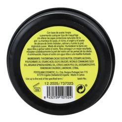 DESMAQUILLADOR SÓLIDO CASCARA LIMÓN 50 GR.