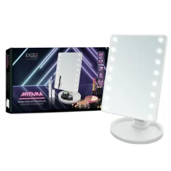 ESPEJO MAKE-UP CON LEDS PORTÁTIL MYFAMA