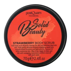 EXFOLIANTE CORPORAL SÓLIDO STRAWBERRY 70 GR.