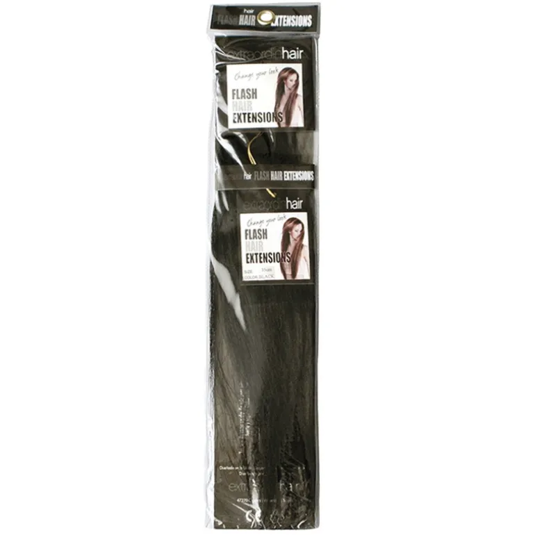 FLASH EXTENSSIONS ß (3 CLIP 35 CM* 5,5 CM ANCHO)