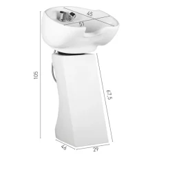 LAVACABEZAS TOWER WHITE