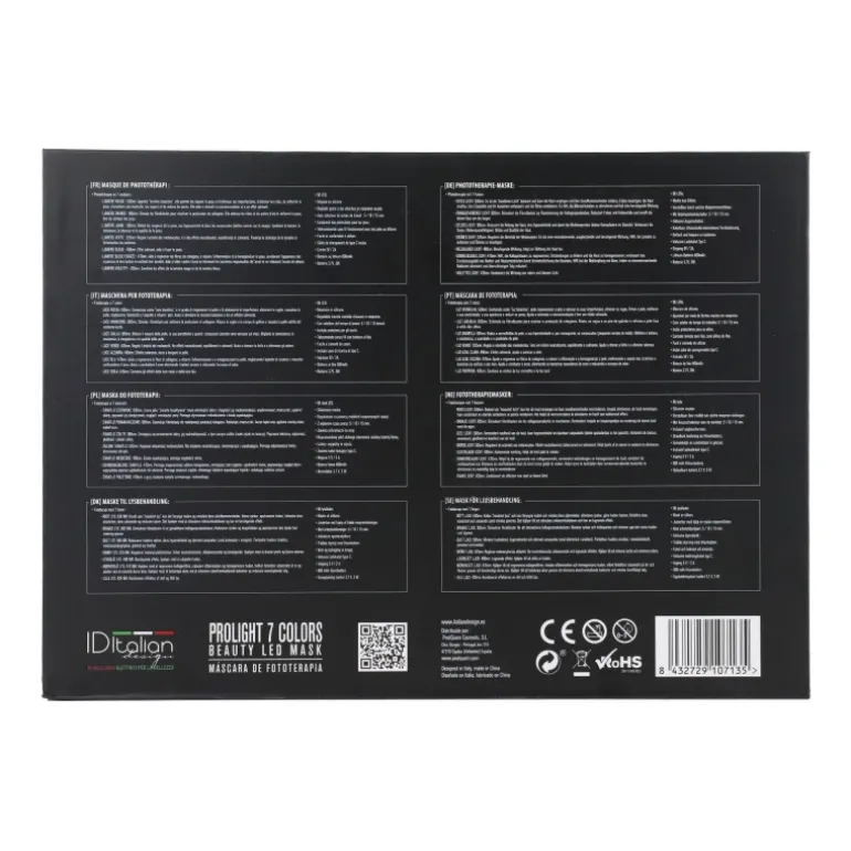 LED BEAUTY MASK PROLIGHT 7 COLORS