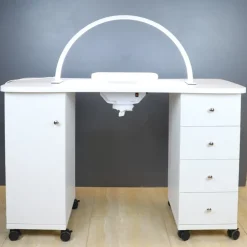 LÁMPARA LED DE MESA MEDIA LUNA