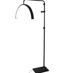 LÁMPARA LED DE PIE MEDIA LUNA