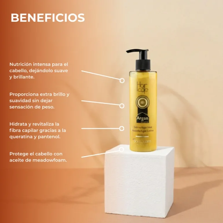 MASCARILLA ARGAN SUBLIME 225ML