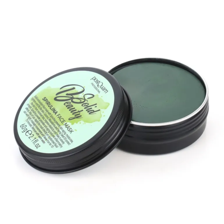 MASCARILLA FACIAL ESPIRULINA SÓLIDA ESPIRULINA 60G