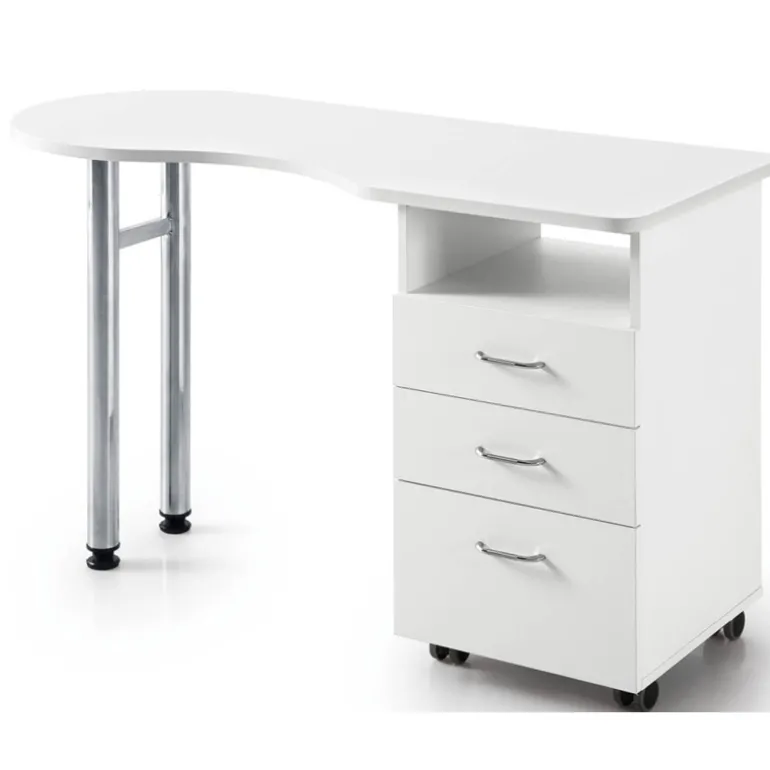 MESA DE MANICURA 3 CAJONES