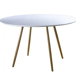 MESA ESTOCOLMO GRANDE WHITE (DIAMETRO 120 ALTURA 72)