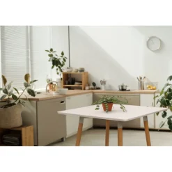 MESA NORDIC PEQUEÑA WHITE (80X80X72)