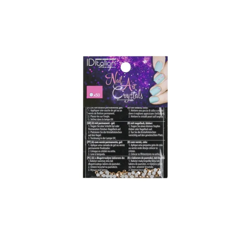 NAIL ART CRYSTALS. CRYSTAL S. 6 (50 U)