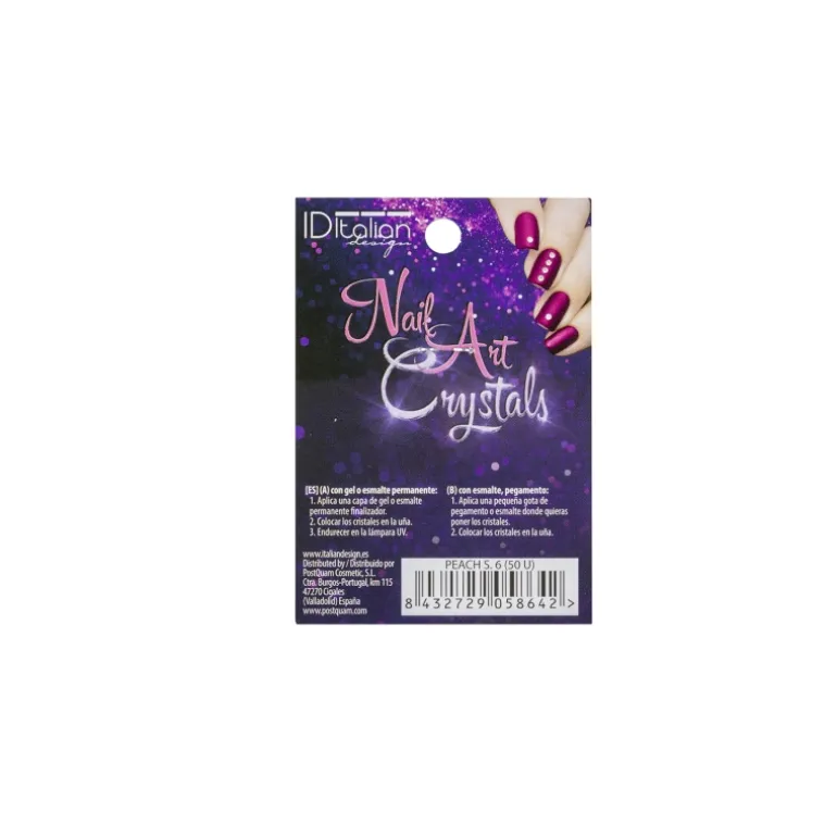 NAIL ART CRYSTALS. CRYSTAL S. 6 (50 U)