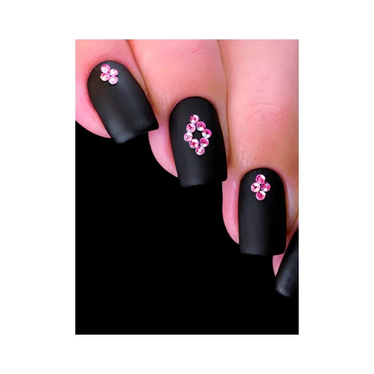 NAIL ART CRYSTALS. ROSE S. 4 (50 U)
