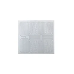 NAIL ART VINYL MASK. GOLD LINES