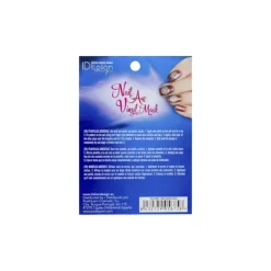 NAIL ART VINYL MASK. SILVER DALMATIAN