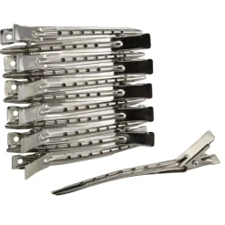 PINZAS DE ACERO INOXIDABLE GRANDES (12 UDS.)