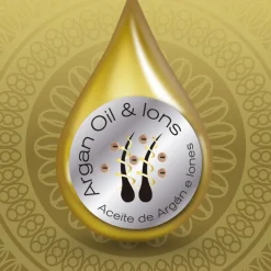 PLANCHA PELO PROF. IMPREGNADA CON ACEITE ARGAN