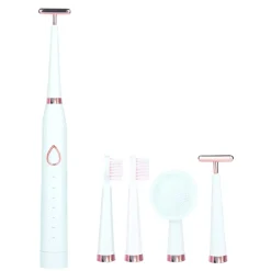 SET BEAUT&SHINE ULTRASONIC FACIAL Y DENTAL 3EN1