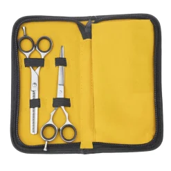 SET DE TIJERAS DE 5.5", NAVAJA Y PEINE ACKERMANN