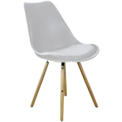 SILLA BERLIN WHITE 56X48X82,5 - ASIE AL SUELO 48