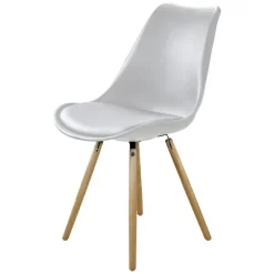 SILLA BERLIN WHITE 56X48X82,5 - ASIE AL SUELO 48