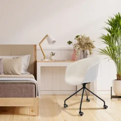 SILLA CUTE WHEELS BLANCA