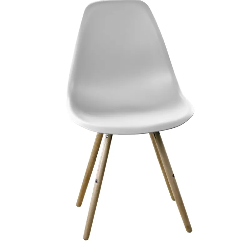 SILLA ESTOCOLMO WHITE (53X46X80-ASIENTO AL SUELO 45)