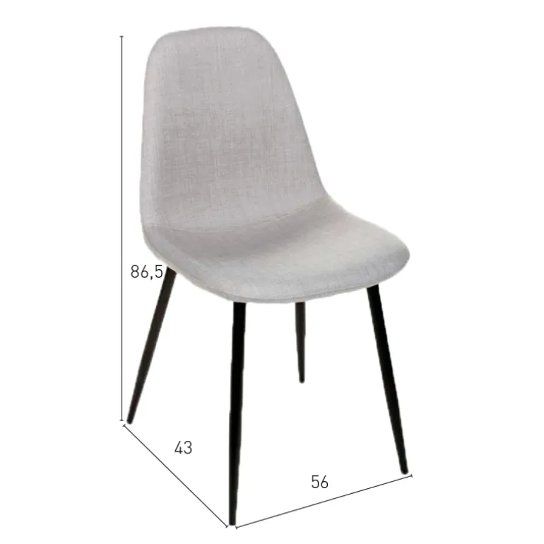 SILLA NORWAY GRIS