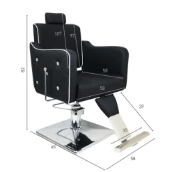 SILLÓN BEAUTY BARBER BLACK DIAMOND