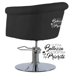 SILLON ROUND DOT BLACK "LA TUA BELLEZZA"