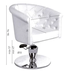 SILLON ROUND DOT WHITE