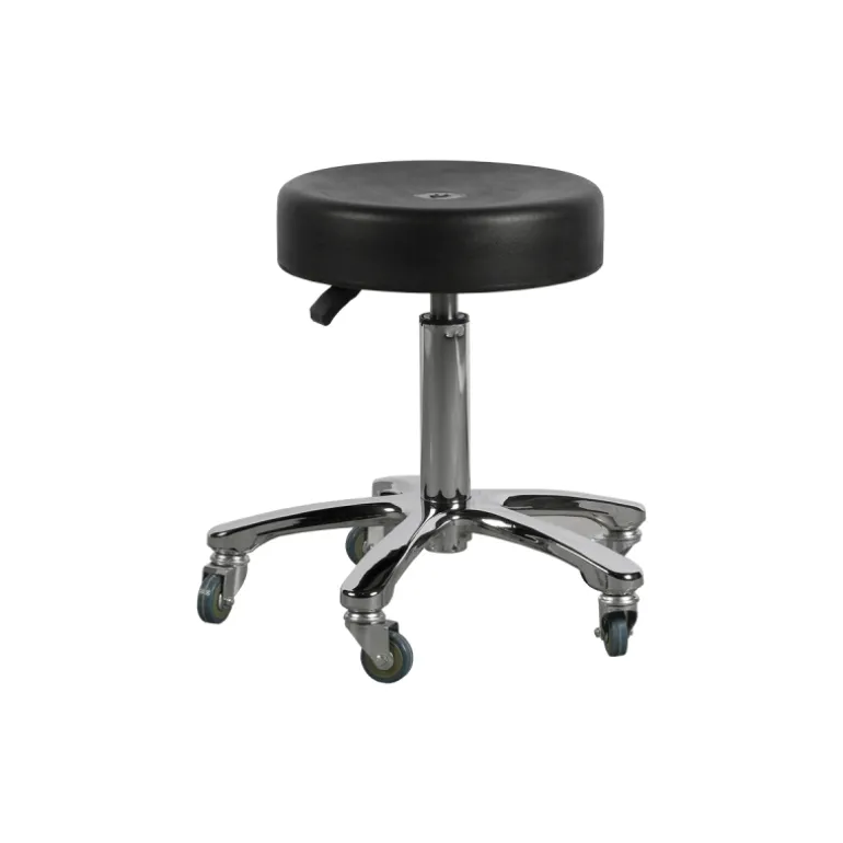 TABURETE ROUND BLACK