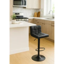 TABURETE ROUSS NEGRO