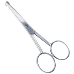 TIJERA DE NARIZ 4,5" ACABADA EN PUNTO ACERO INOX