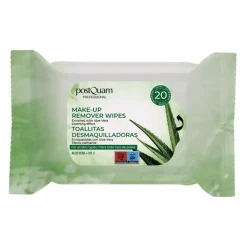 TOALLITAS DESMAQUILADORAS CON ALOE VERA 20 UDS