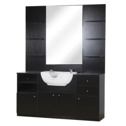 TOCADOR DE BARBERIA CON LAVACABEZAS