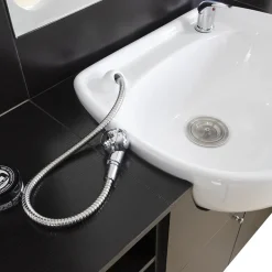 TOCADOR DE BARBERIA CON LAVACABEZAS