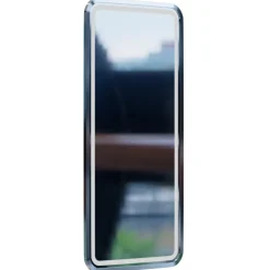 TOCADOR ESPEJO RECTANG. LUZ LED Y MARCO DE PLATA