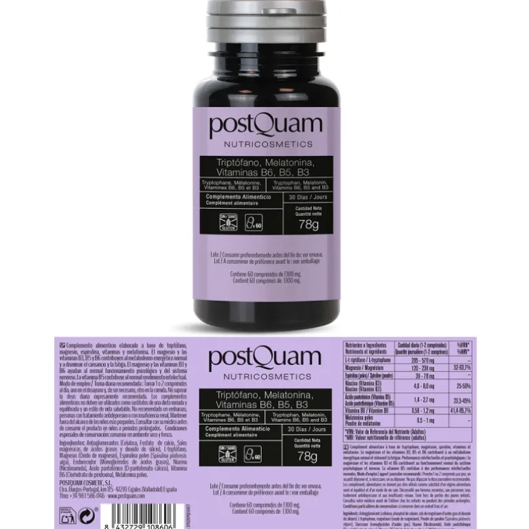 TRIPTOFANO 60 COMPRIMIDOS